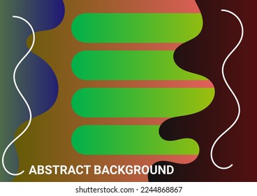 Forma de fondo con líneas estéticas ornamentales vectoriales caja y círculo para la decoración de afiches y banners o fondos publicitarios