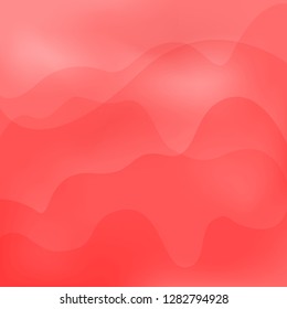 Background in shape of mountains, Wave Abstract Backgrounds red