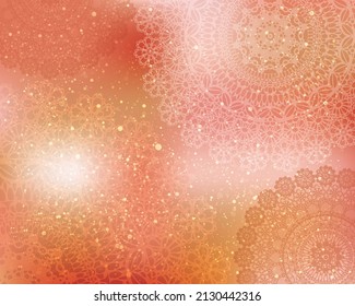 background of shine and blur with lace pattern