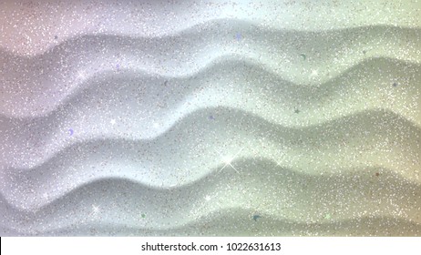 Background with shiny powder. Magic Shining Sand