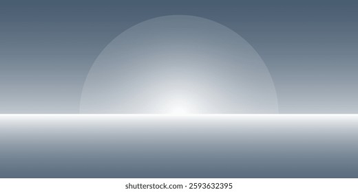 The background should feature a white, limbo space studio abstract simple modern design