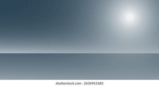 The background should feature a white, limbo space studio modern simple