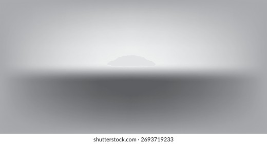 The background should feature a white, limbo space studio modern