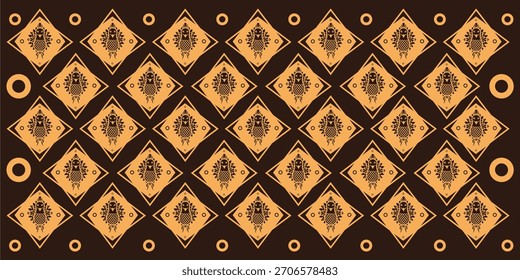 Fondo con motivo de batik de Sidoluhur
