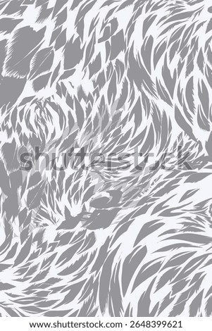 Background with silhouette of bird feather pattern texture