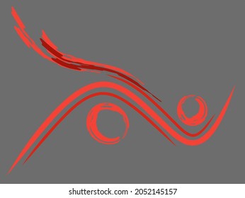background with a simple motif but still very attractive to the eye