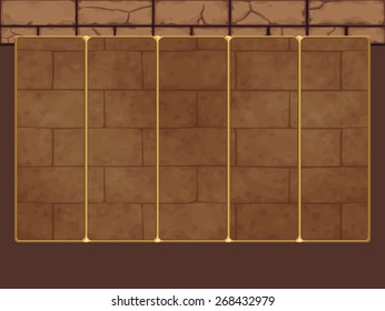 Background for slots game. Vector illustration
