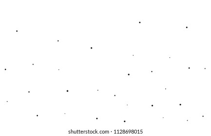 Background with small black dots. Abstract pattern. Vector illustration