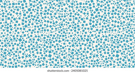 A background of small blue cubes randomly scattered across the canvas in a pattern.