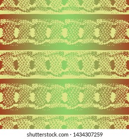 Background with a snake skin texture. Seamless pattern. Template for the design of textiles, wallpapers, paper. Decorative background with reptile drawings. Vintage.