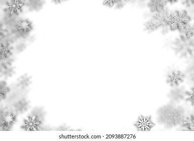 Background of snowflake and stars 3d,illustration