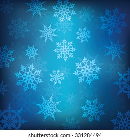Background with snowflakes