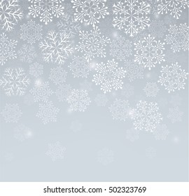 background with snowflakes