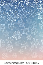 background with snowflakes