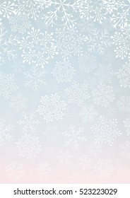 background with snowflakes