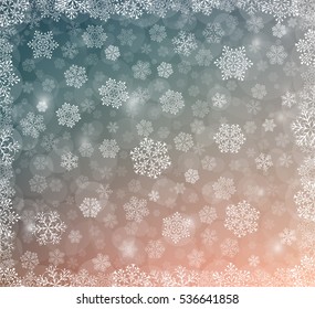 background with snowflakes