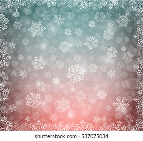 background with snowflakes