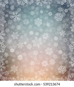 background with snowflakes