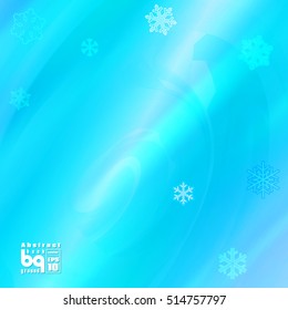 Background snowflakes, Christmas illustration, Vector abstract, colorful texture, blue
