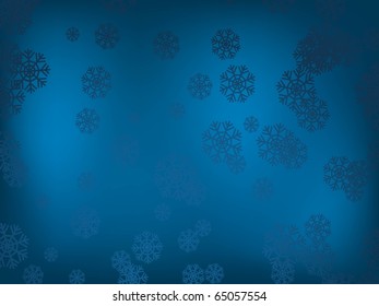 background with snowflakes. Holiday image