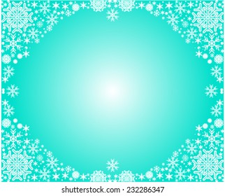 background with snowflakes pattern 