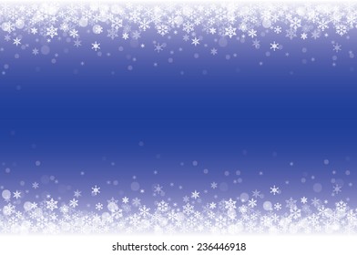 background of snowflakes winter illustration
