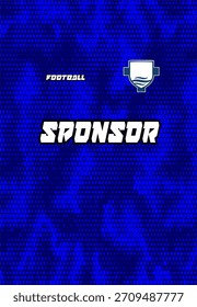 FUNDO PARA EQUIPE UNIFORME DE CAMISA DE FUTEBOL PRONTO PARA IMPRIMIR COM PADRÃO ESPORTIVO