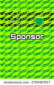 FONDO PARA EQUIPO UNIFORME DE JERSEY DE FÚTBOL LISTO PARA IMPRIMIR CON PATRÓN DEPORTIVO