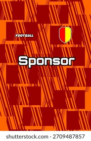 FUNDO PARA EQUIPE UNIFORME DE CAMISA DE FUTEBOL PRONTO PARA IMPRIMIR COM PADRÃO ESPORTIVO