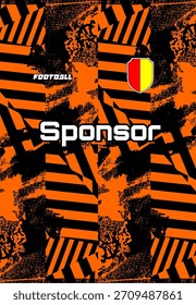 FUNDO PARA EQUIPE UNIFORME DE CAMISA DE FUTEBOL PRONTO PARA IMPRIMIR COM PADRÃO ESPORTIVO