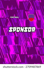 BACKGROUND FOR SOCCER JERSEY UNIFORM TEAM READY TO PRINT WITH SPORT PATTERN