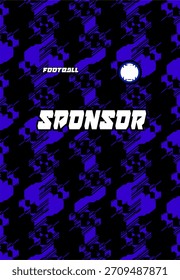 FUNDO PARA EQUIPE UNIFORME DE CAMISA DE FUTEBOL PRONTO PARA IMPRIMIR COM PADRÃO ESPORTIVO