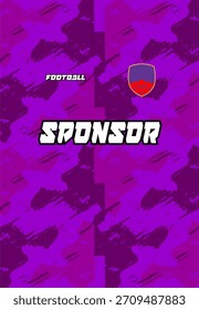 BACKGROUND FOR SOCCER JERSEY UNIFORM TEAM READY TO PRINT WITH SPORT PATTERN