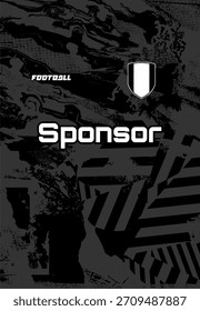 FUNDO PARA EQUIPE UNIFORME DE CAMISA DE FUTEBOL PRONTO PARA IMPRIMIR COM PADRÃO ESPORTIVO
