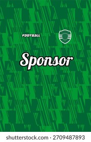 FONDO PARA EQUIPO UNIFORME DE JERSEY DE FÚTBOL LISTO PARA IMPRIMIR CON PATRÓN DEPORTIVO