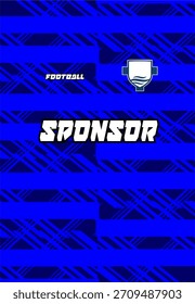 FONDO PARA EQUIPO UNIFORME DE JERSEY DE FÚTBOL LISTO PARA IMPRIMIR CON PATRÓN DEPORTIVO