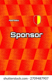 FUNDO PARA EQUIPE UNIFORME DE CAMISA DE FUTEBOL PRONTO PARA IMPRIMIR COM PADRÃO ESPORTIVO