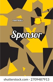 BACKGROUND FOR SOCCER JERSEY UNIFORM TEAM READY TO PRINT WITH SPORT PATTERN