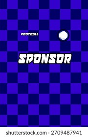 FUNDO PARA EQUIPE UNIFORME DE CAMISA DE FUTEBOL PRONTO PARA IMPRIMIR COM PADRÃO ESPORTIVO