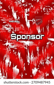 FONDO PARA EQUIPO UNIFORME DE JERSEY DE FÚTBOL LISTO PARA IMPRIMIR CON PATRÓN DEPORTIVO