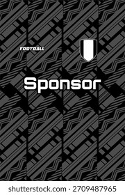 FUNDO PARA EQUIPE UNIFORME DE CAMISA DE FUTEBOL PRONTO PARA IMPRIMIR COM PADRÃO ESPORTIVO