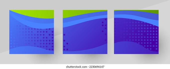 Background for social media carousel banner. Abstract vector illustration for social media carousel post.