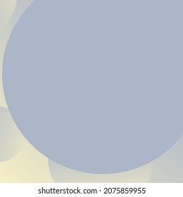 background social media post with soft color