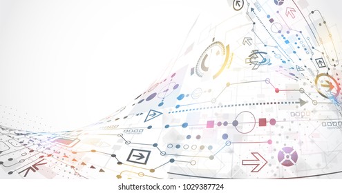 Background for social media. Proportions of the web banner is 1200x630 px. Vector.