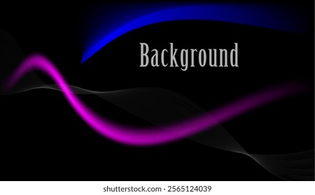 background with soft and dynamic light waves, ideal for use as a background in presentations, website designs, mobile apps, promotional posters, invitations, or social media.