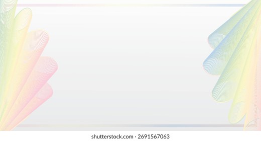 Background with soft pastel colored stripes