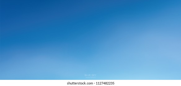 Background of soft white clouds against blue sky. Abstract sky for natural background. Vector illustration.