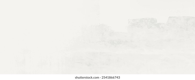 El fondo es un fondo blanco suave con un fondo sutil y texturizado. El color blanco le da una sensación tranquila y minimalista. Textura rústica mínima del grunge, Vector de fondo del papel del vintage