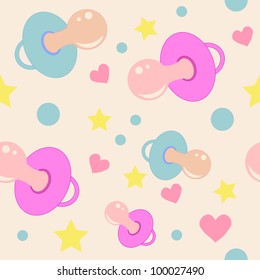 Background with soothers