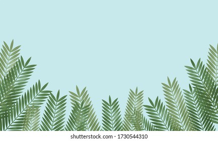 A background of southern countryes' leaves.